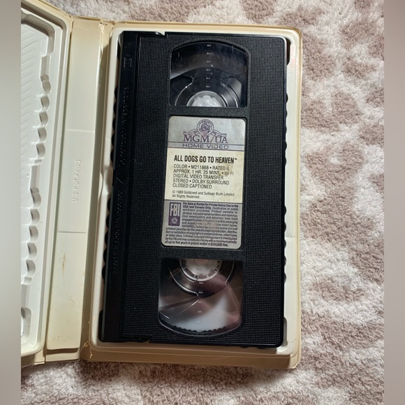 All dogs go to Heaven vhs movie - Picture 2 of 2